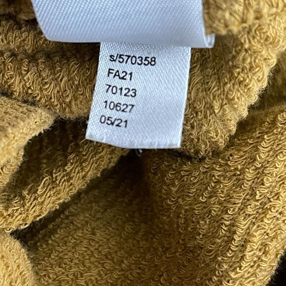 LOFT Zip Oversized Drop Shoulder Sweatshirt Women's Size Medium - Picture 6 of 9